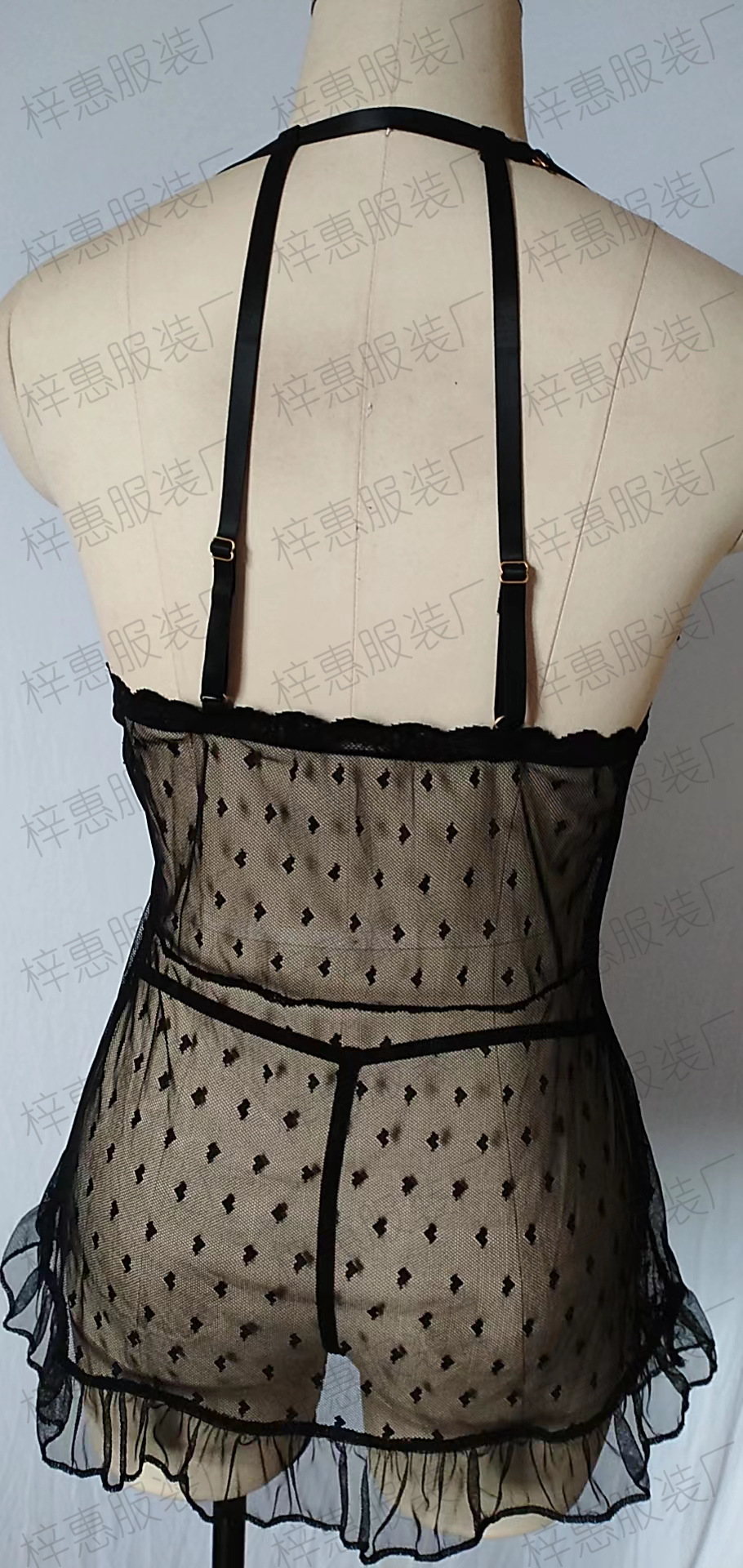 Comercio exterior transfronterizo lencería sexy mujer gorda europea y americana más tamaño de encaje sexy pijamas camisón AliExpress fábrica al por mayor