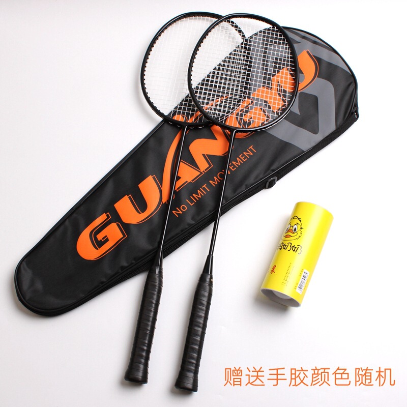 Guangyu 4U 家庭用カーボン複合バドミントンラケット 大人用軽量トレーニングダブルバドミントンラケットセット|undefined