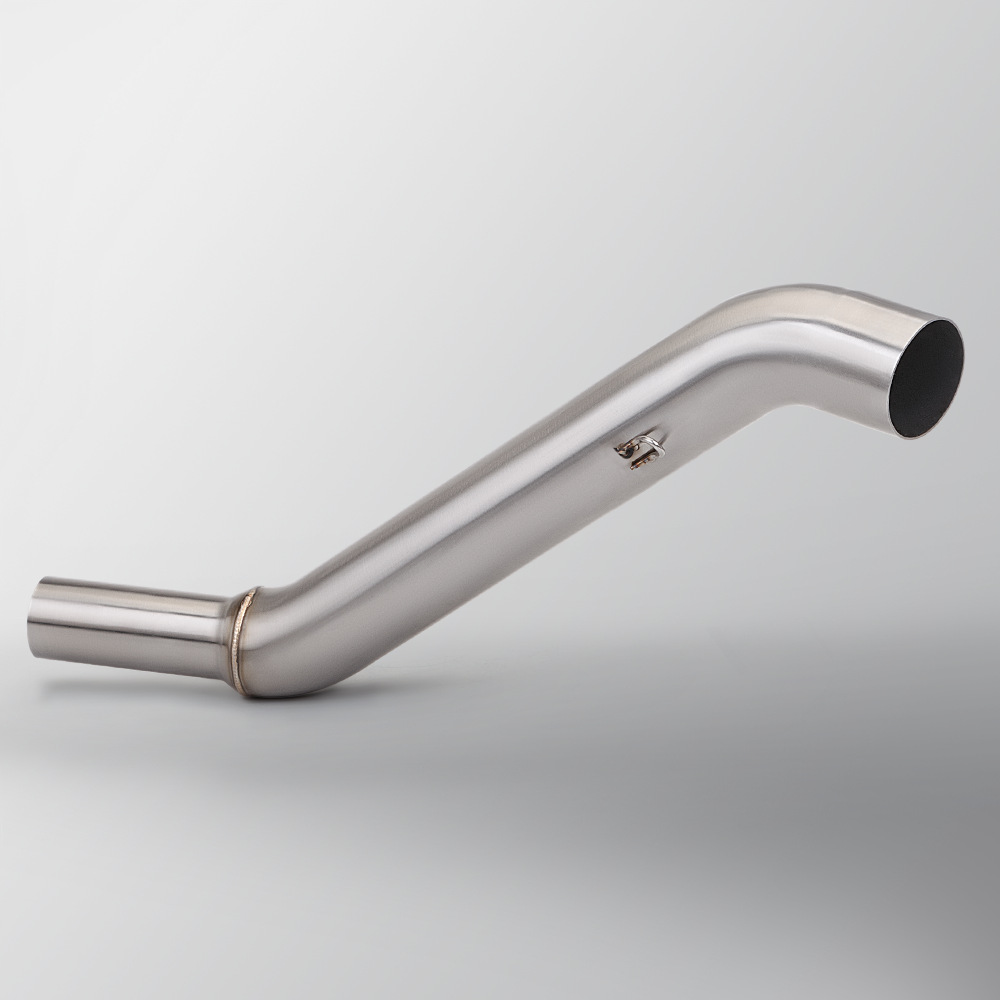 Motorcycle modification Bajaj Bajaj NS200 stainless steel middle section exhaust pipe special non-destructive installation
