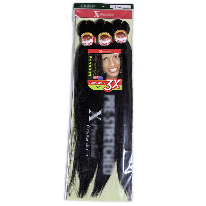 3X pre-estirado EZ trenzado cabello de tres piezas fabricantes al por mayor