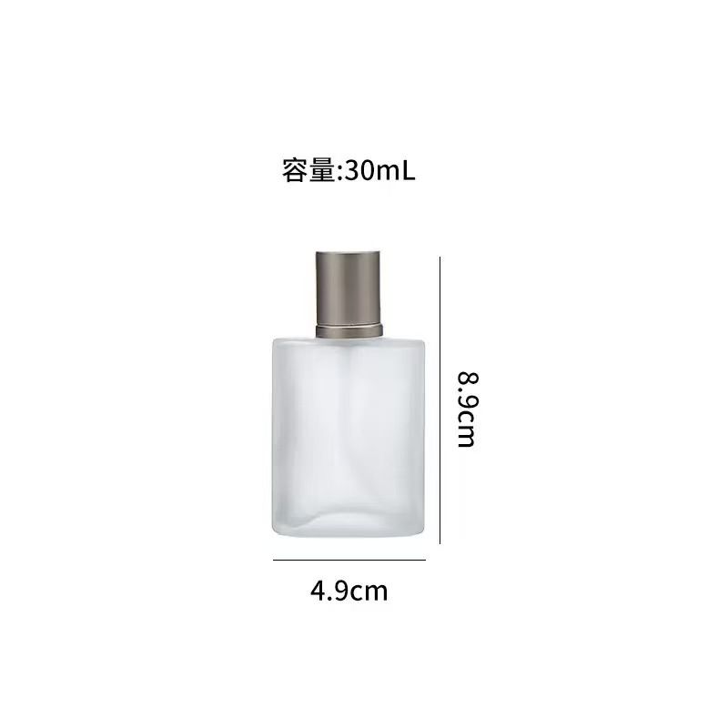 Botella de perfume de 30ml de arena blanca 14; modelo de imagen; vidrio