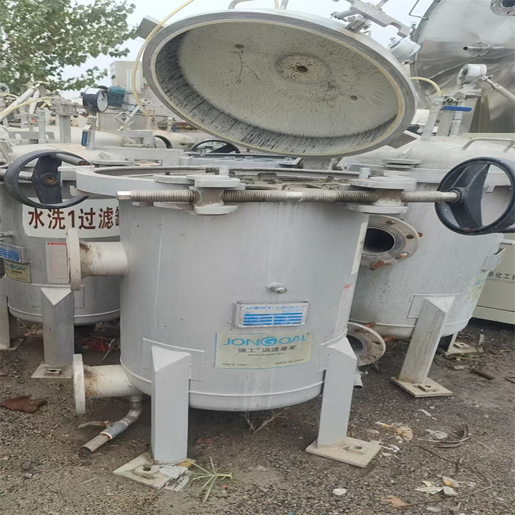 二手袋式过滤器 不锈钢多功能三合一 工业全自动洗涤过滤干燥一体