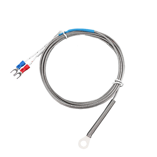 Thermocouple K/E/J type gasket type patch type aperture M6M5 optional temperature sensor temperature line