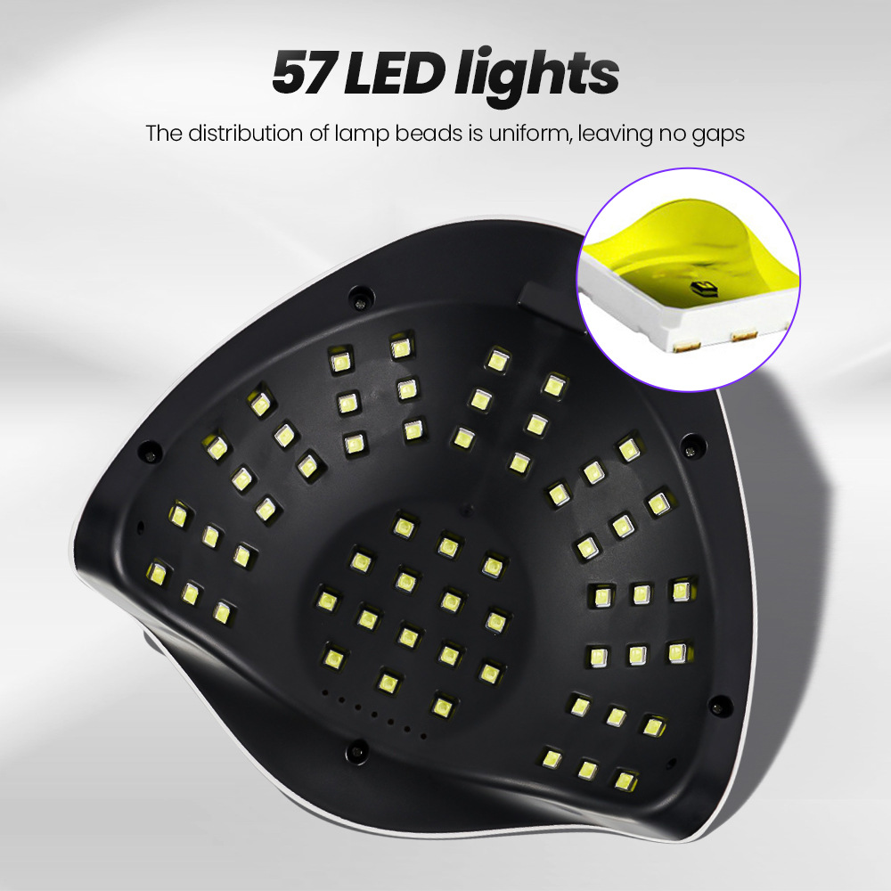 Lámpara Secadora de Fototerapia para Uñas 150W SUNX7MAX Portátil para Manicura