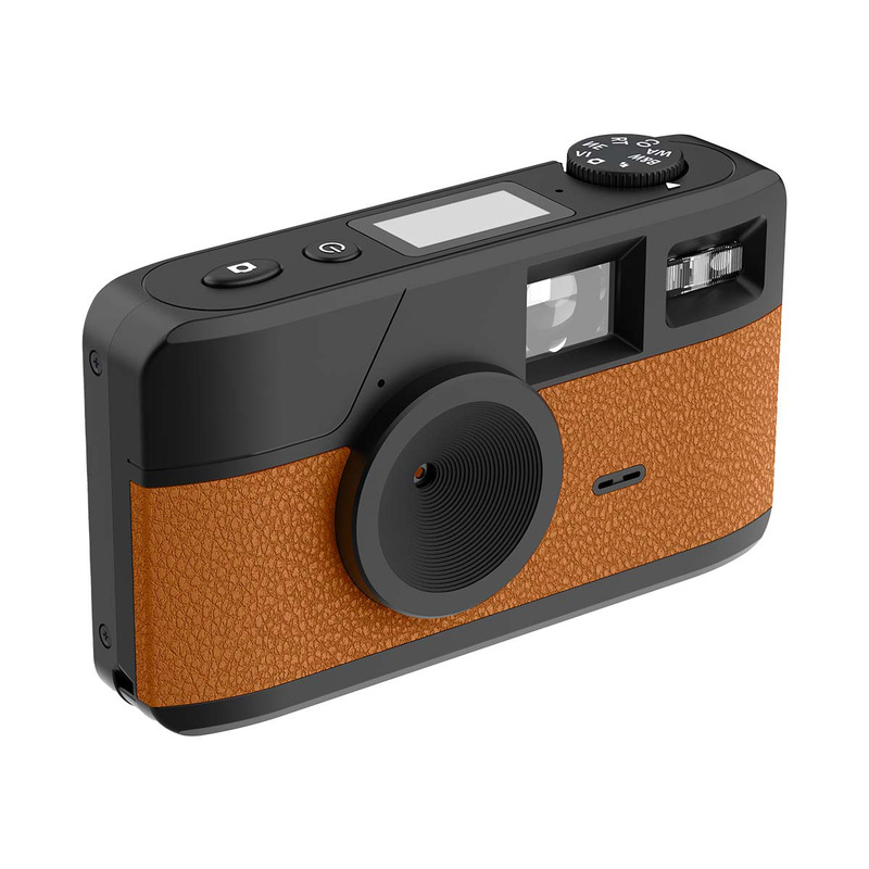 Retro No Screen Digital Camera 8 Mode Filter 8MP Effective Pixel Photo LED Flash Counter Camera K1