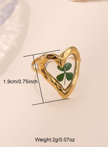 Europea y americana Nueva joyería de moda flor eterna serie anillo de acero inoxidable no se desvanece nicho diseño anillo abierto para las mujeres