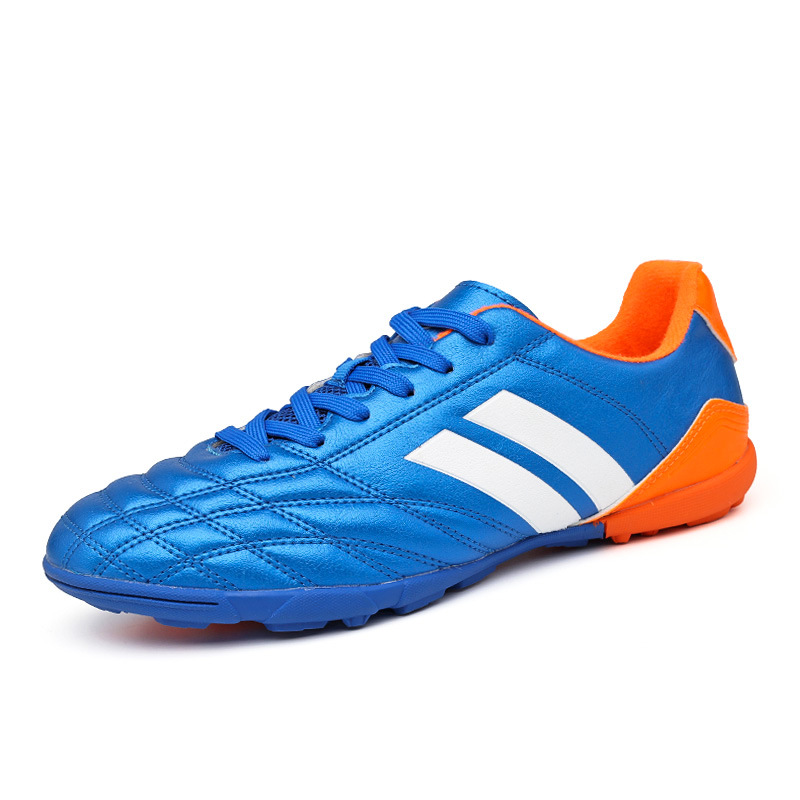 Futebol com TF unhas quebradas grama artificial adolescentes, meninos meninas, estudantes, pés de couro para treinamento de futebol e_voghion.com