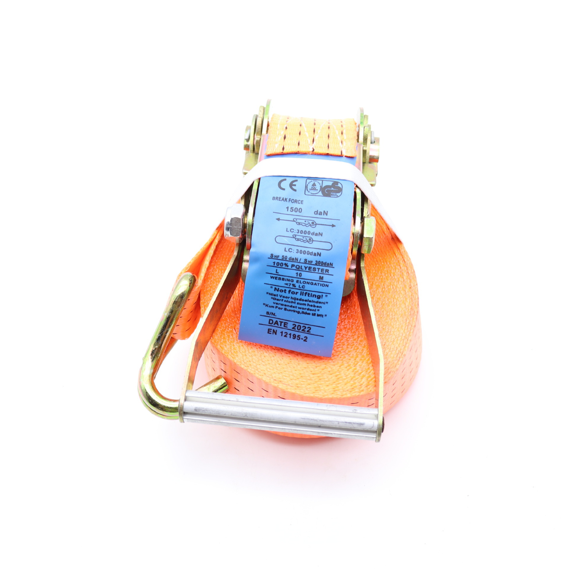 货物货车加厚棘轮捆绑带收紧固定封车器刹车绳双钩整套紧线器