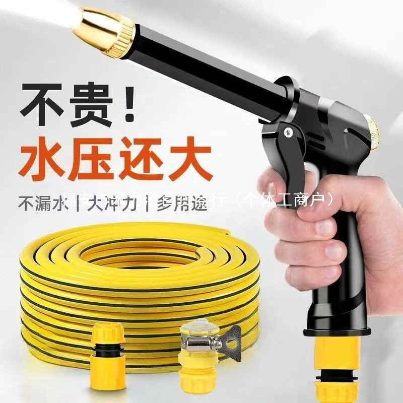 洗车水枪套装家用洗车四季软管洗车高压水枪浇花清洁水枪