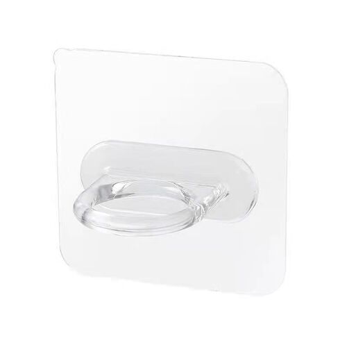 Creative Multifunctional Round Hook Shower Gel Bottle Holder Organizer Small Hooks No-Drill Invisible Ring Hooks