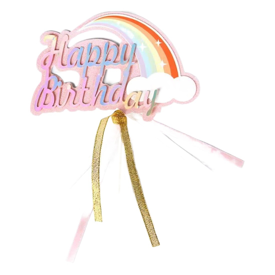 Acrílico de doble capa Día de la madre Feliz Día de la madre pastel plug-in tarjeta decoración postre Mesa Decoración