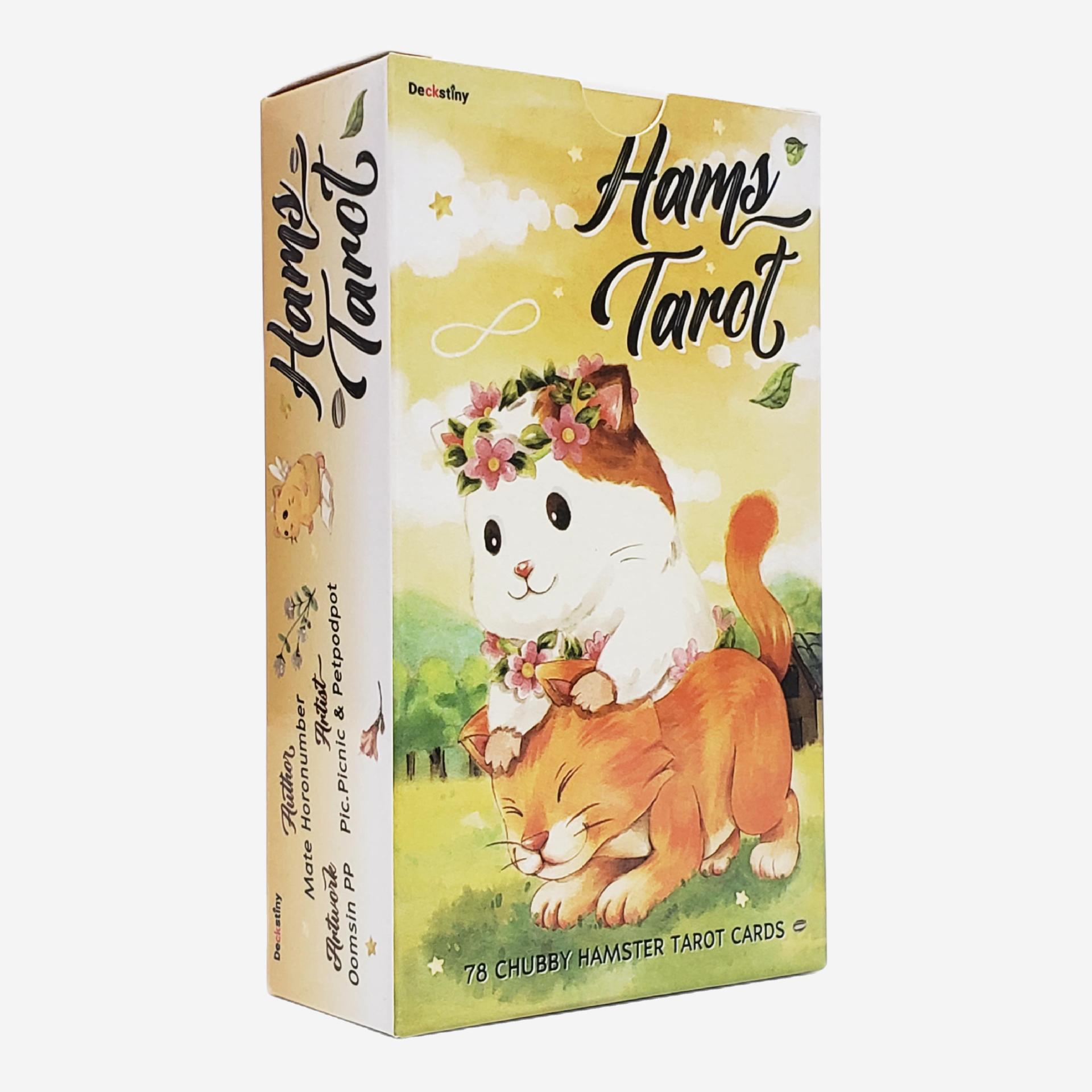 2023 New Model 12×7 Hams Little Hamster Tarot Board Leisure Game Cards Cross-Border Hot Item_voghion.com