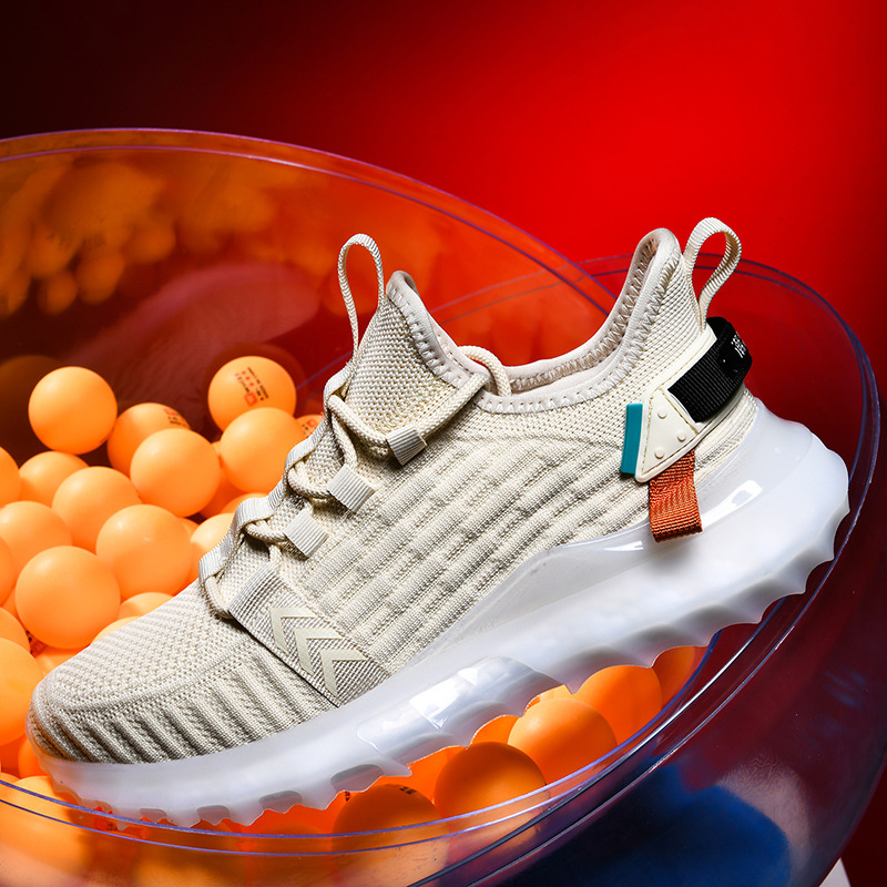 2021春季新款舒适榴莲底潮流鞋轻便透气男鞋 爆米花男士休闲鞋子