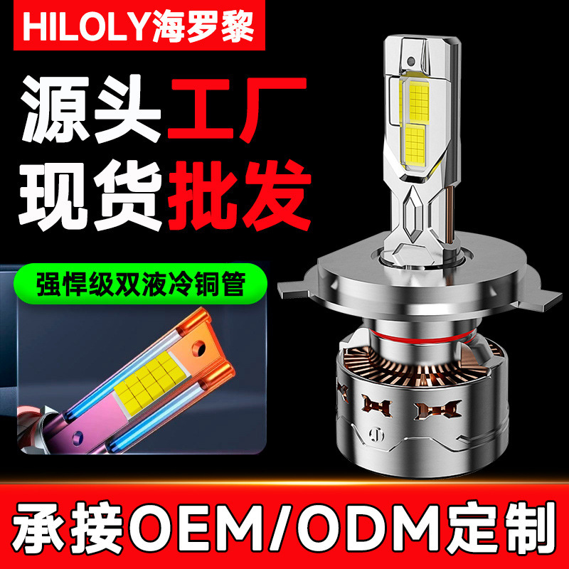 强光高亮车灯远光近光一体透镜超亮聚光改装激光灯泡汽车led大灯|undefined