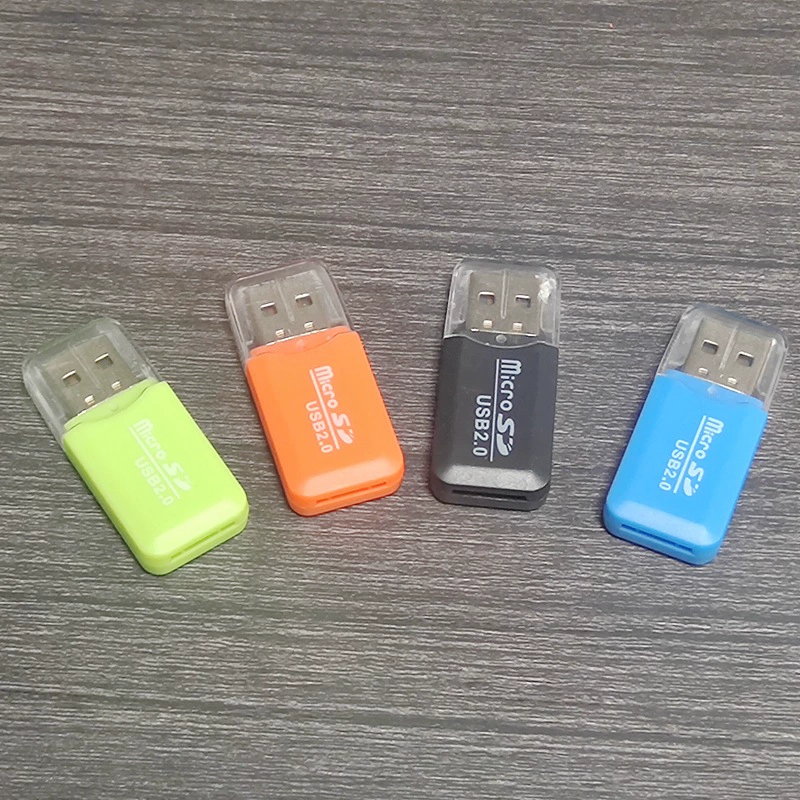 Считыватель TF-карты Bingshuang с высокой скоростью USB2.0 подходит для мини TF памяти Microsd