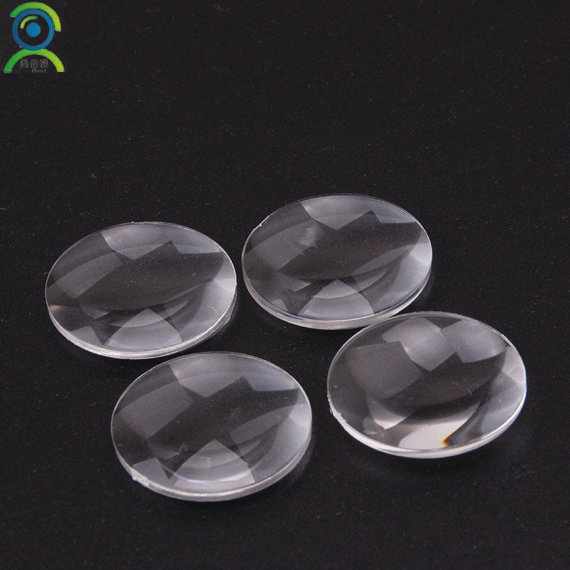 Прямые поставки с завода, в наличии: акриловая биконвексная линза 25 мм, оптическая линза из смолы, увеличительное стекло