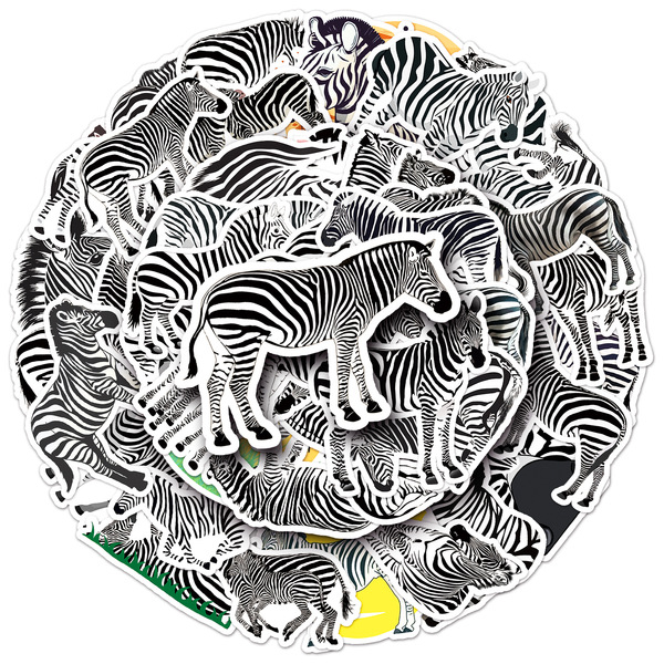 cartoon zebra