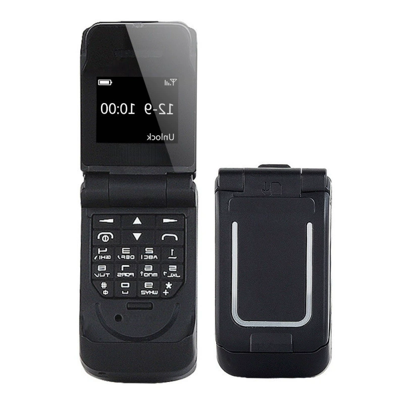 LONG-CZ GSM телефон с Bluetooth, кнопочный раскладной, мини-карманный мобильный телефон