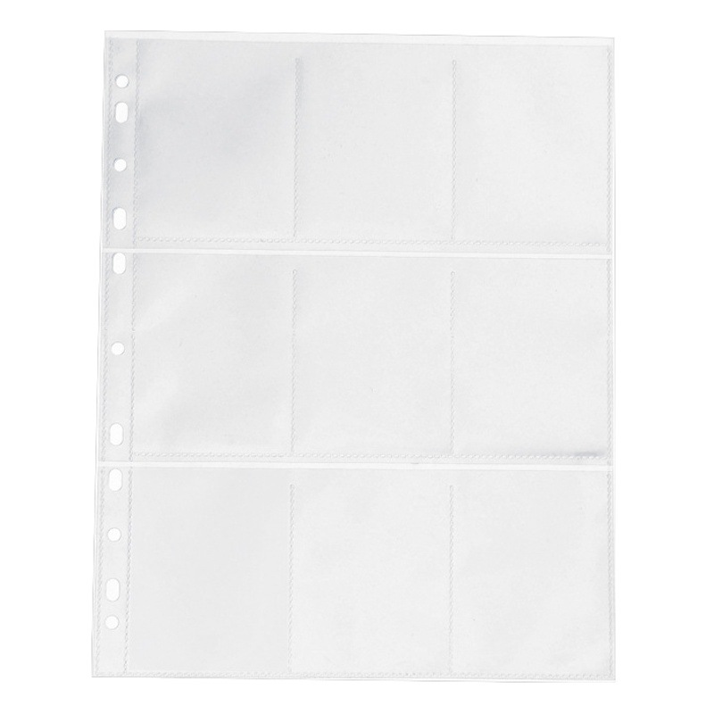 Jiugongge Wanzhi libro de cartas página interior Bao Ke Meng juego de reemplazo de hojas sueltas transparente rey tarjeta colección libro tablero juego tarjeta bolsa