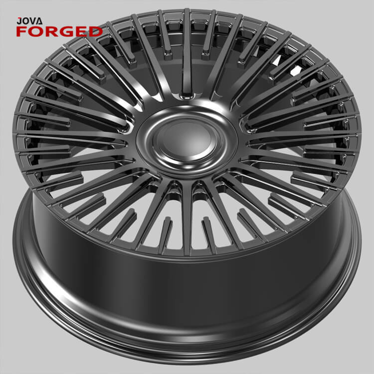 悬浮锻造轮毂23x10轮圈多辐条适用于奔驰gls450轮毂f