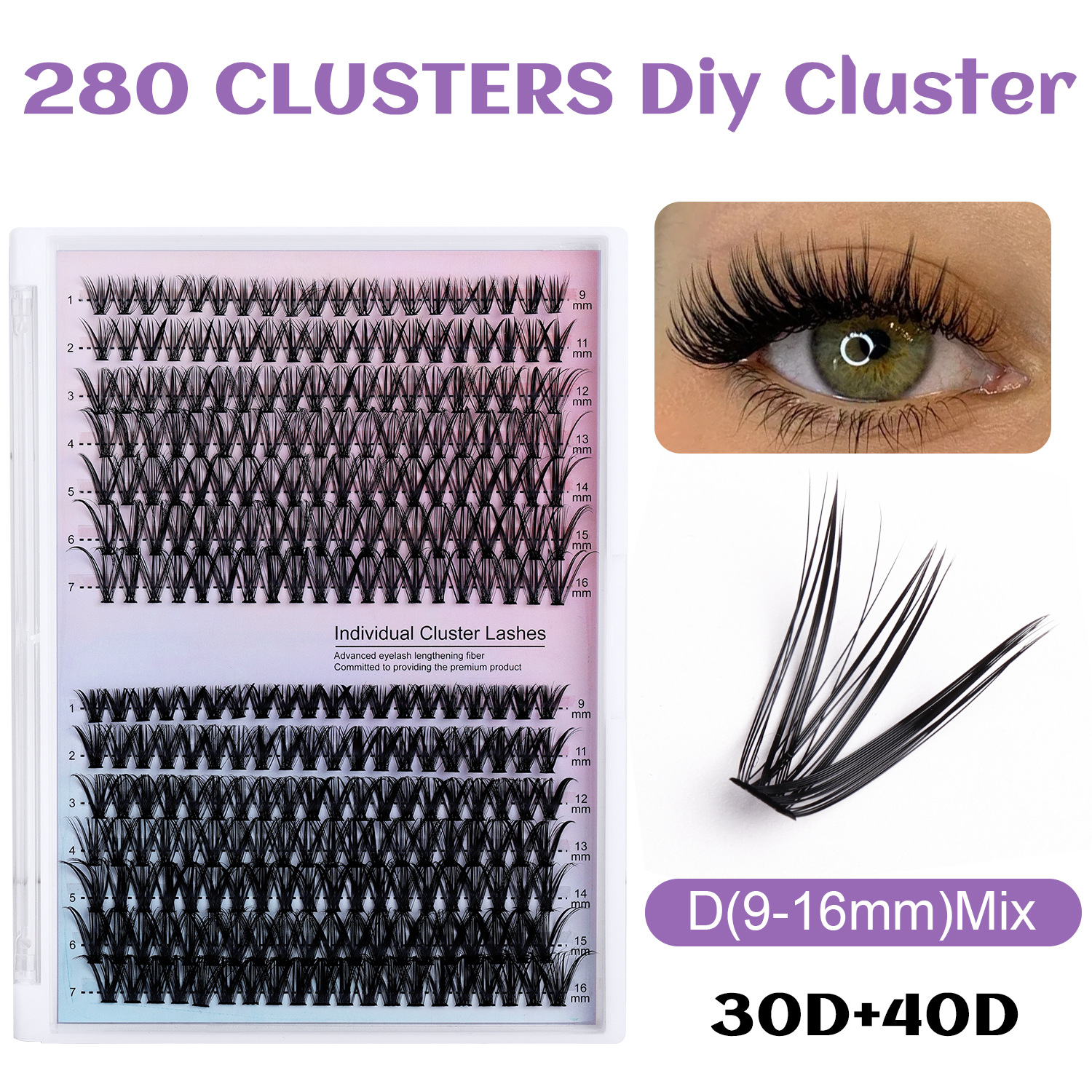 American dense false eyelashes natural cluster set segmentación false eyelashes perros ojos redondos perros suaves
