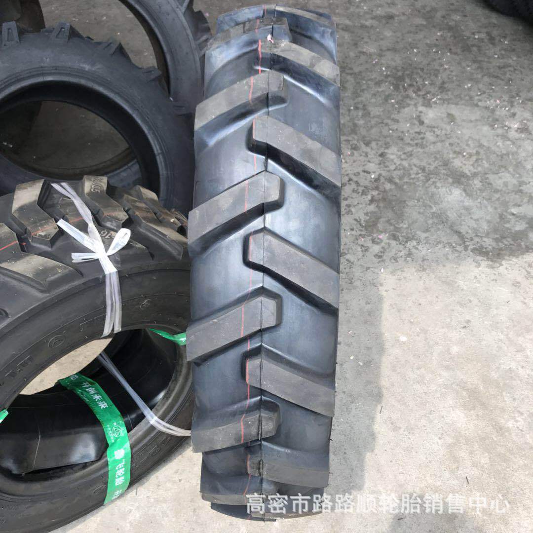 厂家供应鲁飞8.3-20-24农用拖拉机人字旱田两用轮胎