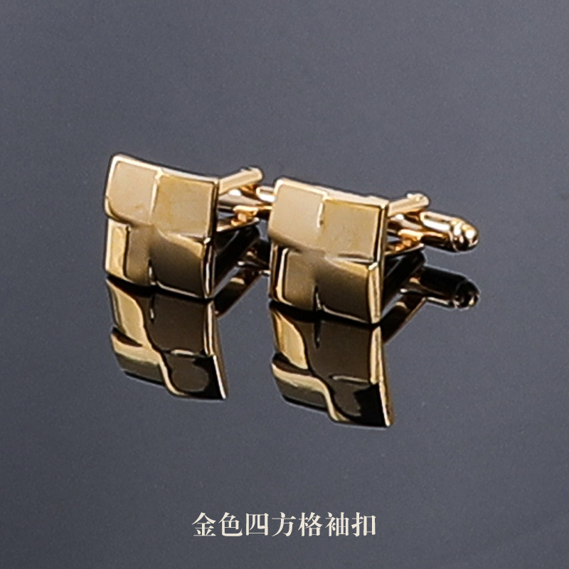 金色四方格袖扣.jpg