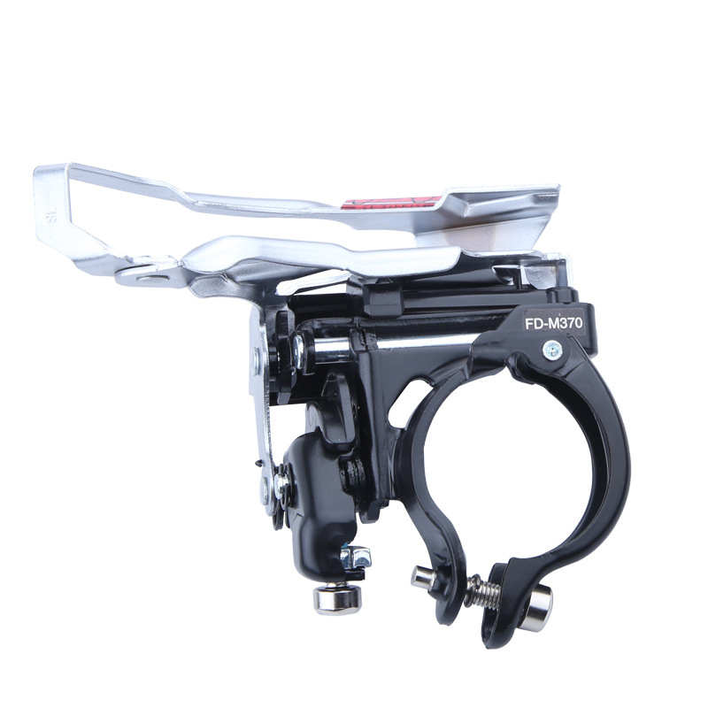 Ximano frontal FD-M370 dial delantero de 9 velocidades de bicicleta de montaña de 27 velocidades de empuje plano delantero