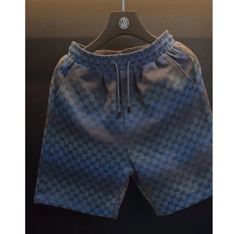 2025 Summer New Light Luxury Classic Fashion Versatile Pants Trendy Niche Designer Unisex Shorts
