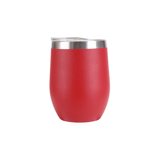 304 Stainless Steel Insulated Cup Mini Eggshell Cup Double Layer Vacuum Egg Cup Beer Cup Car Cup
