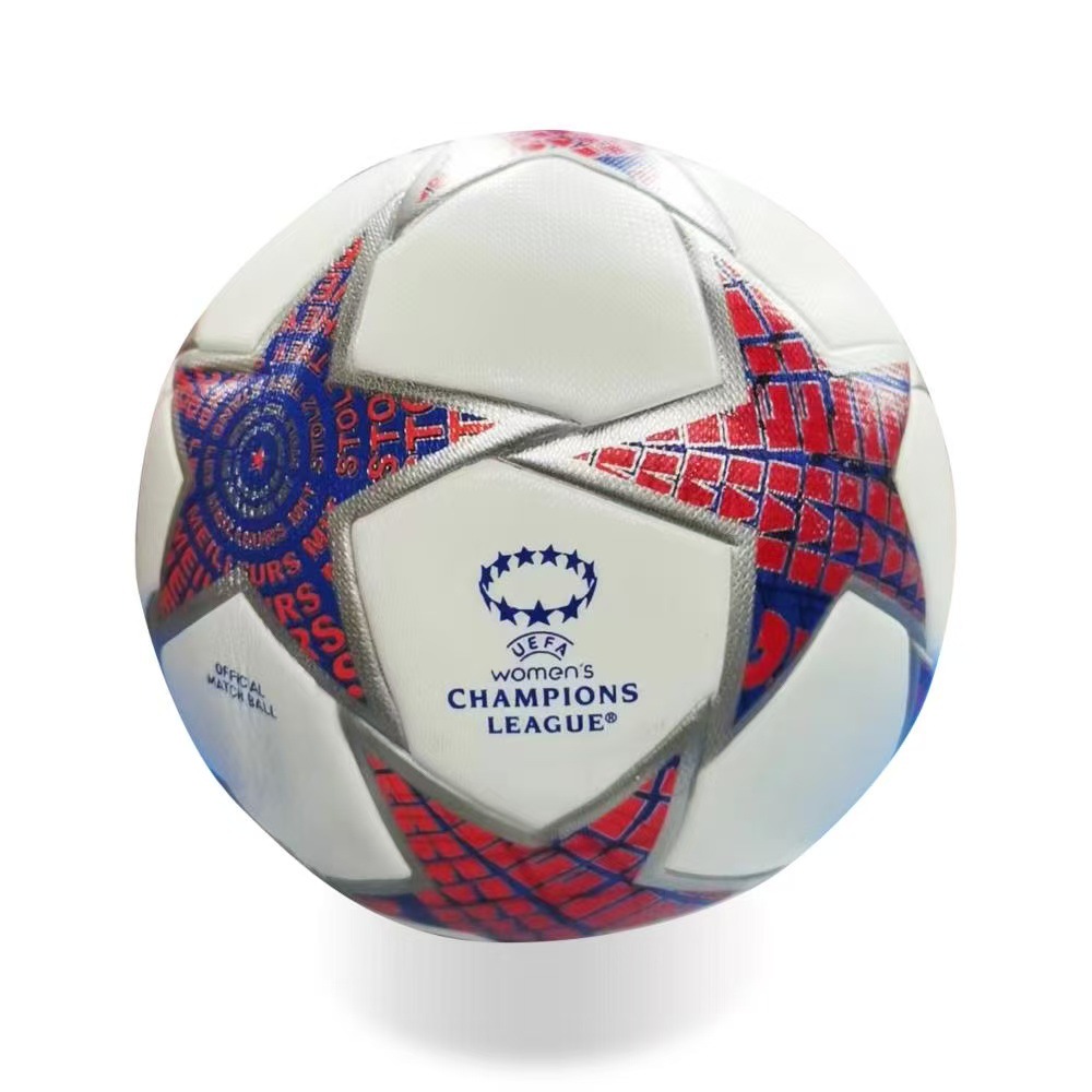 Nueva Copa del Mundo de Fútbol No. 5 Liga de Campeones Europa League Serie A Premier League Copa de Europa Pegado PU Pegado Fútbol