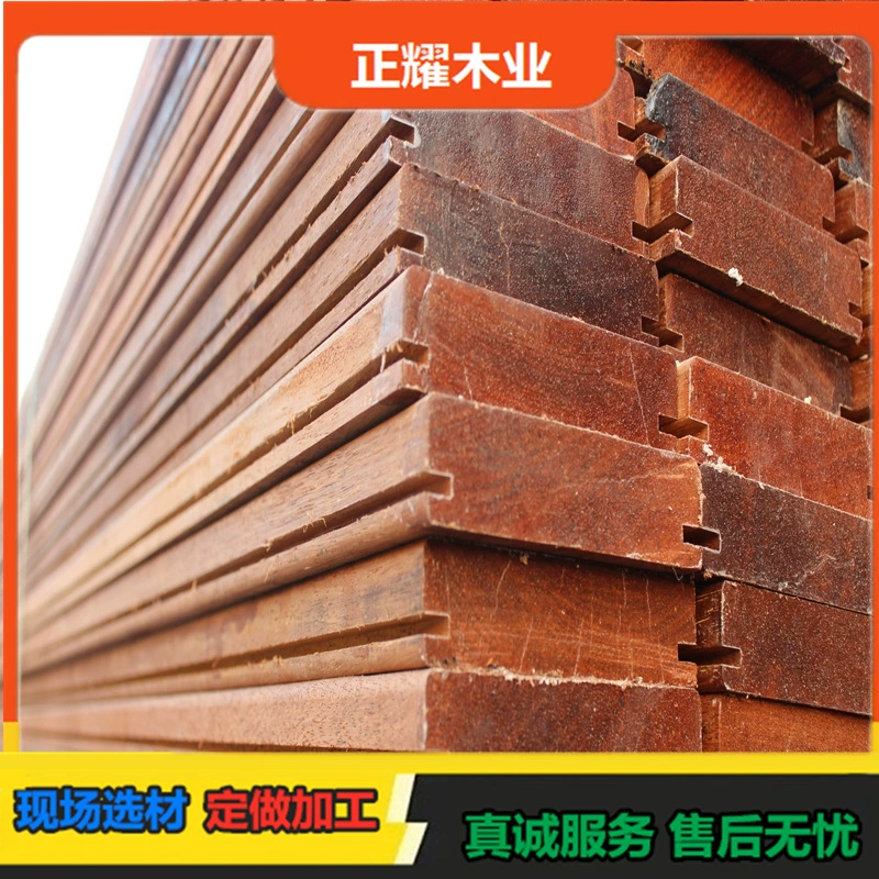 Ананасовые сетки, открытый сад, балкон, пол из цельного дерева, торговый центр, деревянные перила, поручни, сушильная мебельная тарелка, антикоррозийная карбонизация