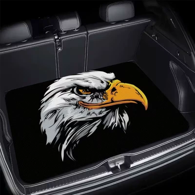 car trunk mat, American-style, Avtomobil döşəmə paspasları - 421ans-9-75100cmcrystal-velvet-with-dotted-plastic-backing