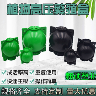 Plant rooting high pressure box grafting cutting root control device fruit tree seedling breeding box branch rooting breeding ball breeding device