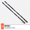 Manufacturer wholesale new 28 -tune 3.6 meters light -hard glass reinforced reinforced reinforcement hand pole fish rod Shortie stream rod fishing gear set