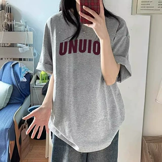 潮牌美式复古正肩短袖t恤女夏季2025新款设计感小众港风短袖上衣