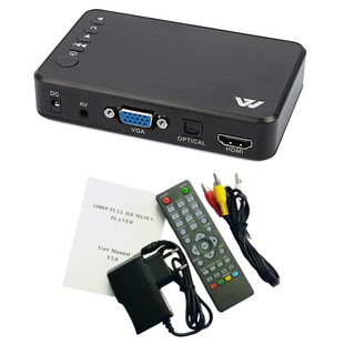 Blu-Ray Player Starts up and Plays Video U Disk Advertising Machine Horizontal and Vertical Screen Hdmi+Vga High-Definition Hard Disk 108