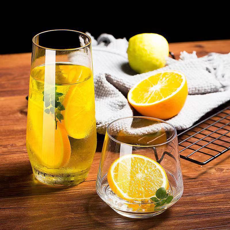Taza de agua transparente taza de cóctel taza de mezcla taza de bebida de jugo de alta calidad taza de bar de viento taza de mojito