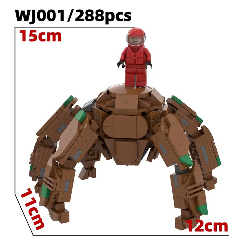 Cross-Border New Product Hot Item: Rescue Plan Loki Rocky Movie Merchandise Figurines, Collectible Figures, Building Block Toys