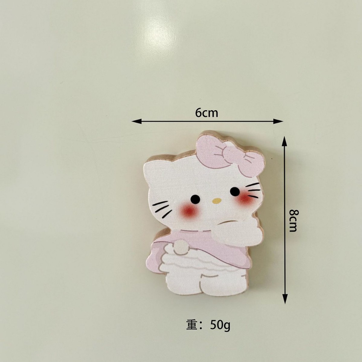 너도밤나무 병따개 - 핑크 스커트 키티