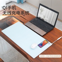 玻璃電熱桌墊台板發熱桌面寫字電腦加熱桌墊辦公室加大電暖墊