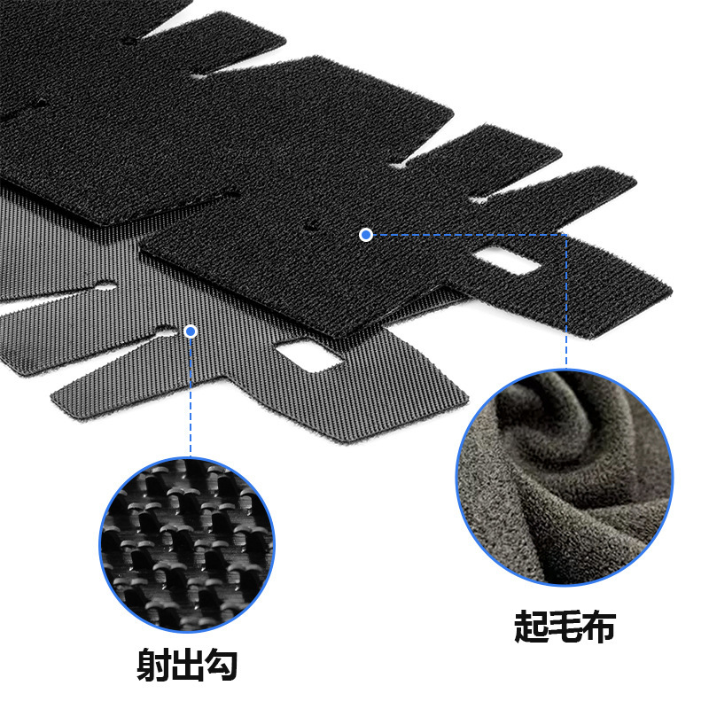 Velcro para equipaje EVA, a prueba de humedad, antideslizante, suave y fácil de desenganchar