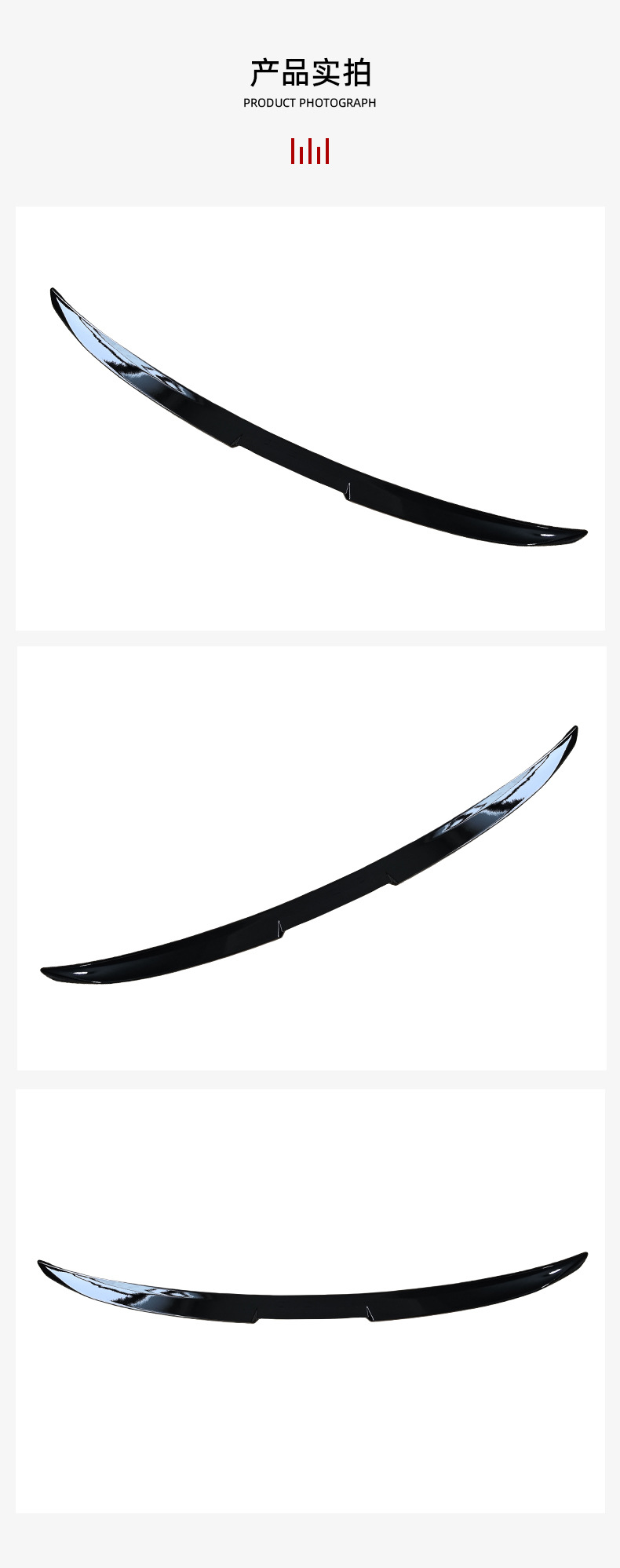 Suitable for 2024 Bmw 5 Series G60 Mp Model Rear Wing Car Spoiler Cross-Border Car Modification Accessories