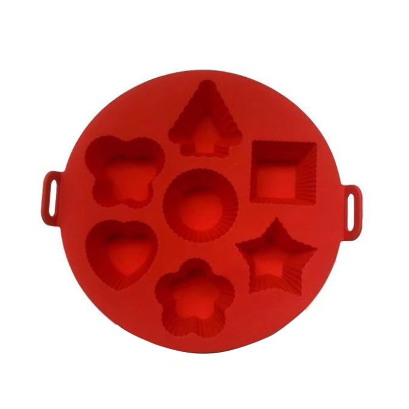 Transfronterizos Amazon AIRFRYER aire de silicona freidora de aire friedora tazón freidora de silicona azul bandeja de tostada