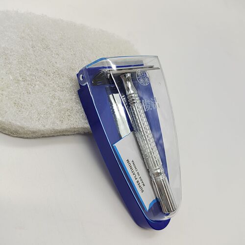 Junjie Razor Holder Wholesale Hotel Bathroom Supplies Shaving Cream Men's and Women's Travel Manual Razor