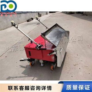 小型全自动水泥粉墙机 办公楼室内立墙抹灰机 智能锰钢抹墙机