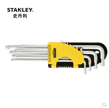 史丹利12件套英制加长球头内六角扳手  94-159-23