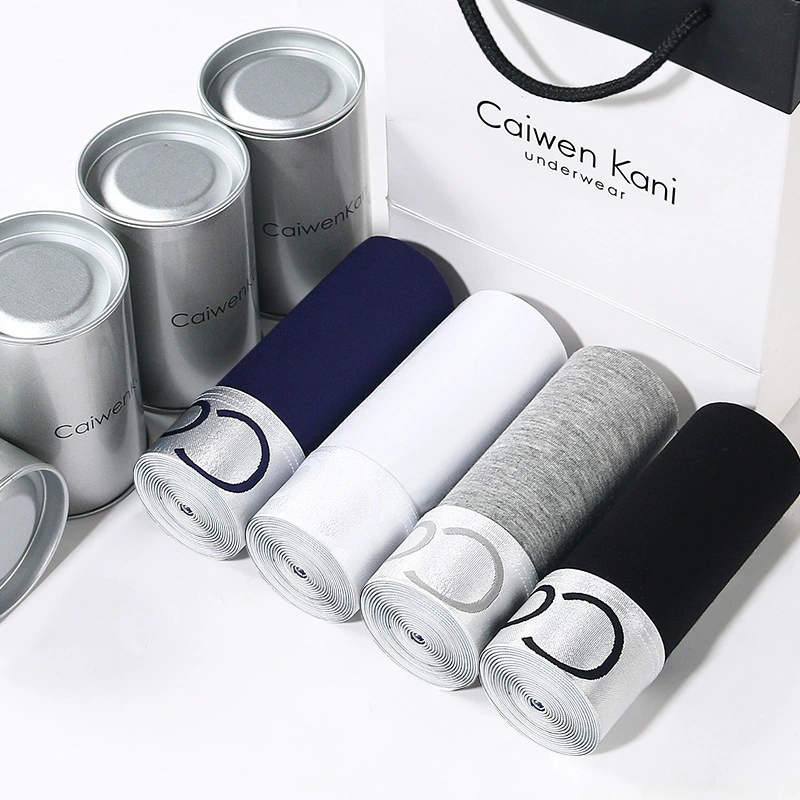 Cotton Pants (Caiwen Kani) Breathable Trousers, Plus Size, Gift Box Sets, M–3XL