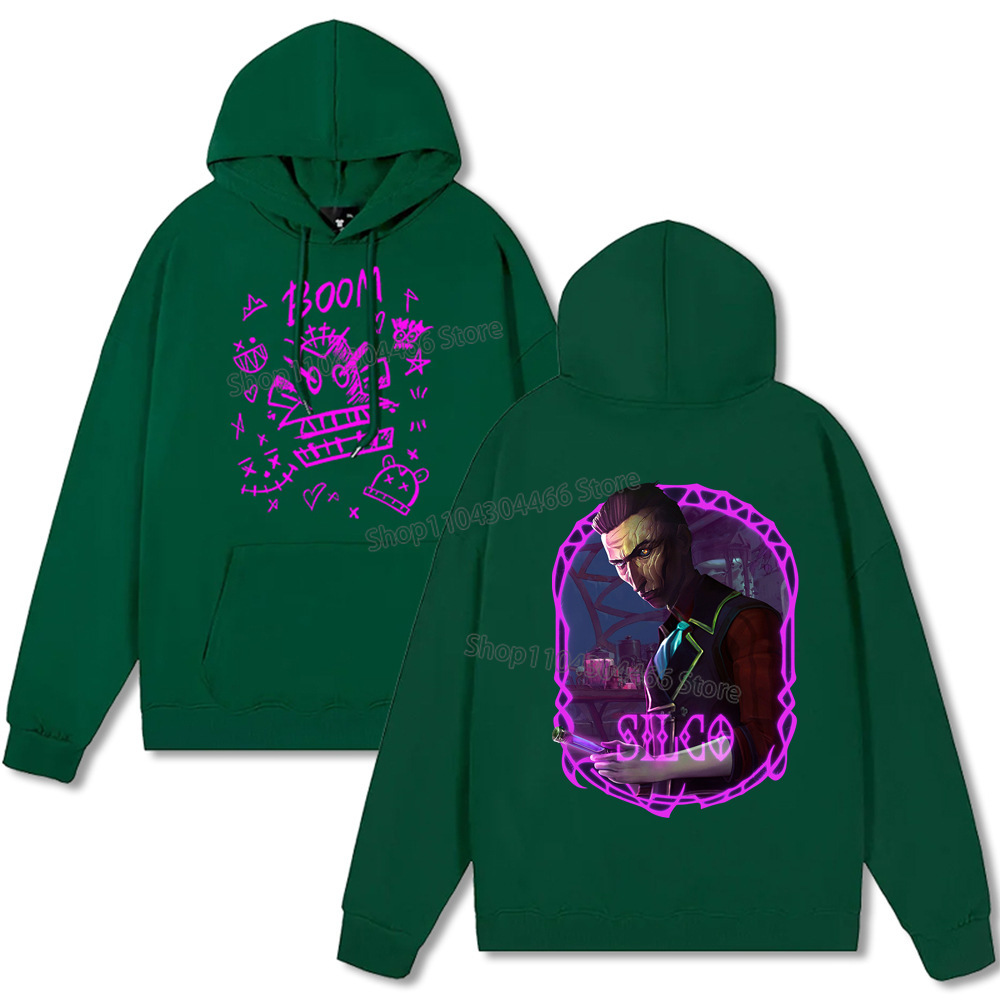 Arcane Hoodie Y2k Clothes Jinx Arcane Pullover for Men/women