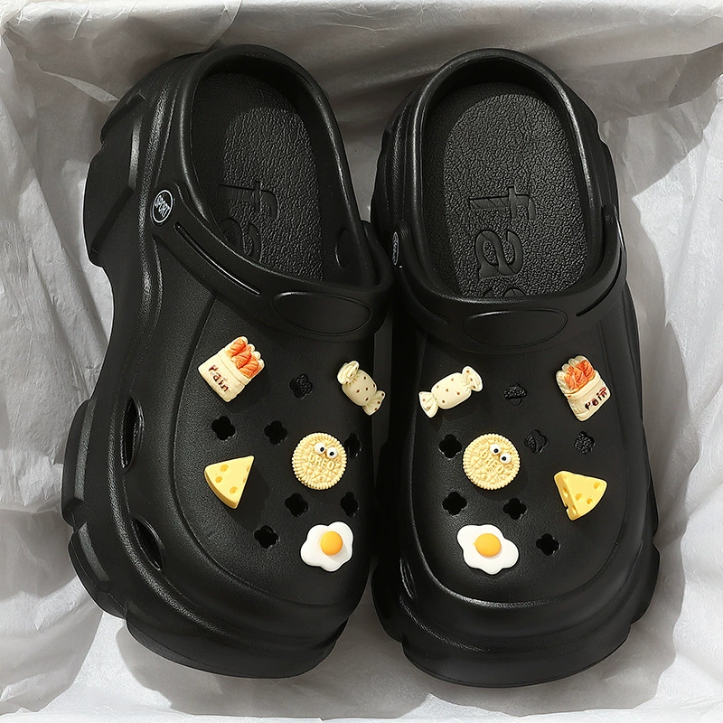 Slippers Platform Sandals, 8 cm Thick Sole, Summer Beach Clogs, Sizes 34–41